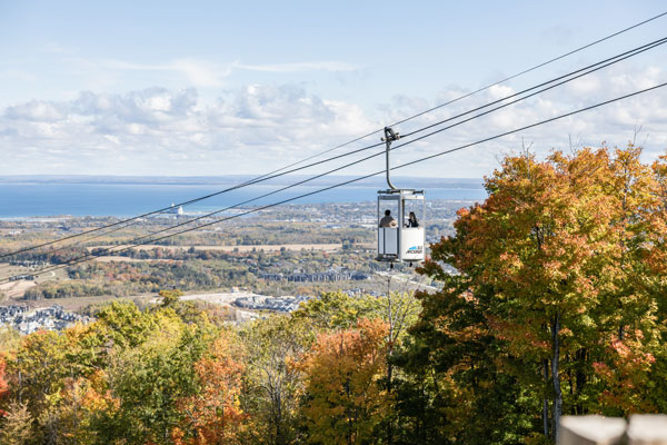 Image of the gondola at Blue Mountain