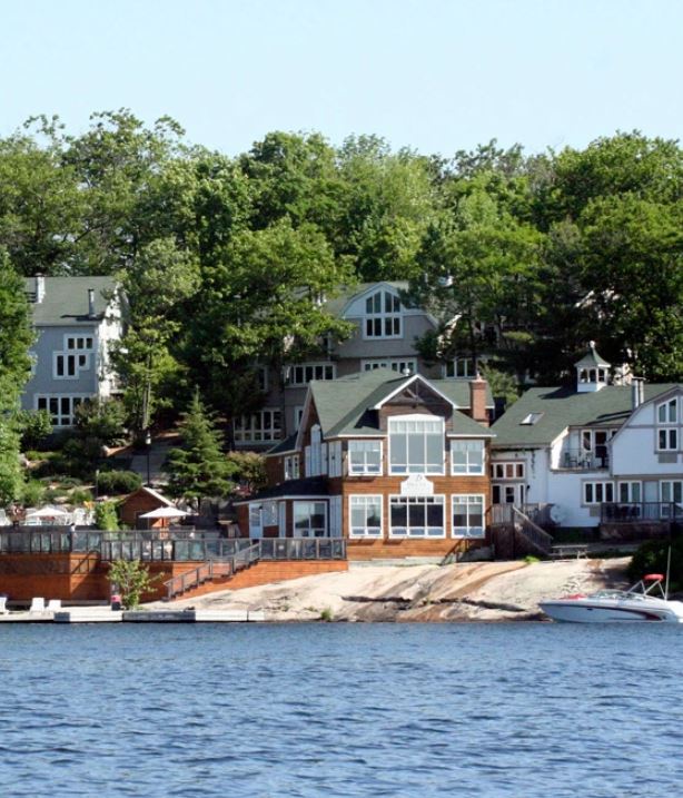 Image of a waterfront property
