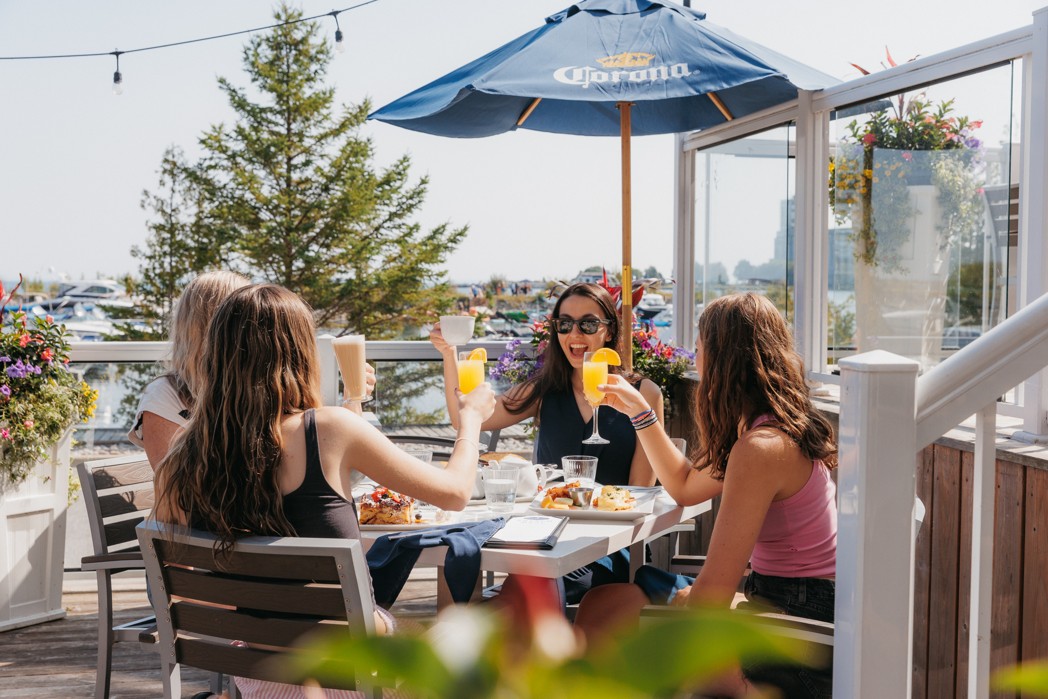 Image of ladies having a drink at Living Water Resorts - Resorts of Ontario