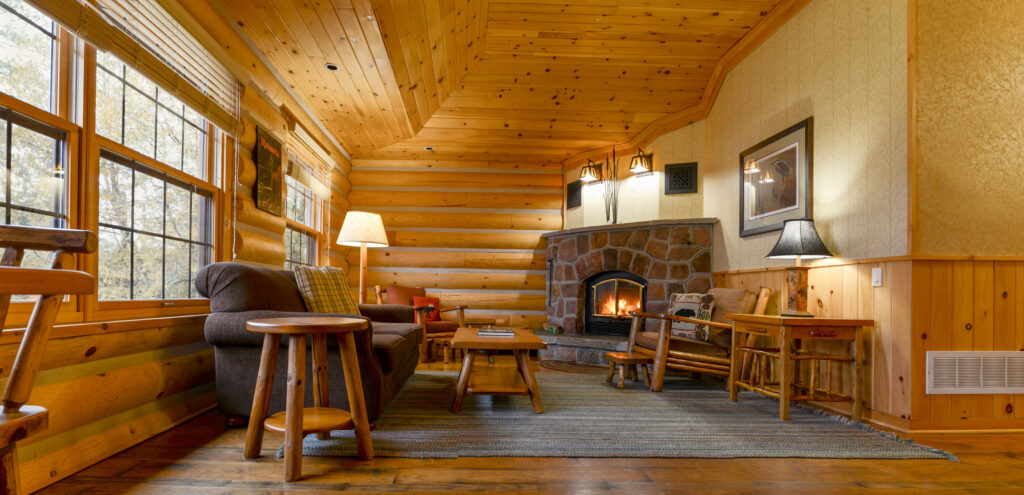 Image of an interior of a cottage