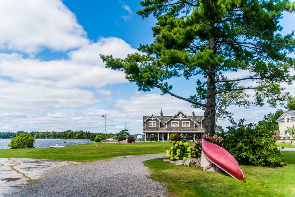 Exterior photo of Rawley Resort from Resorts of Ontario